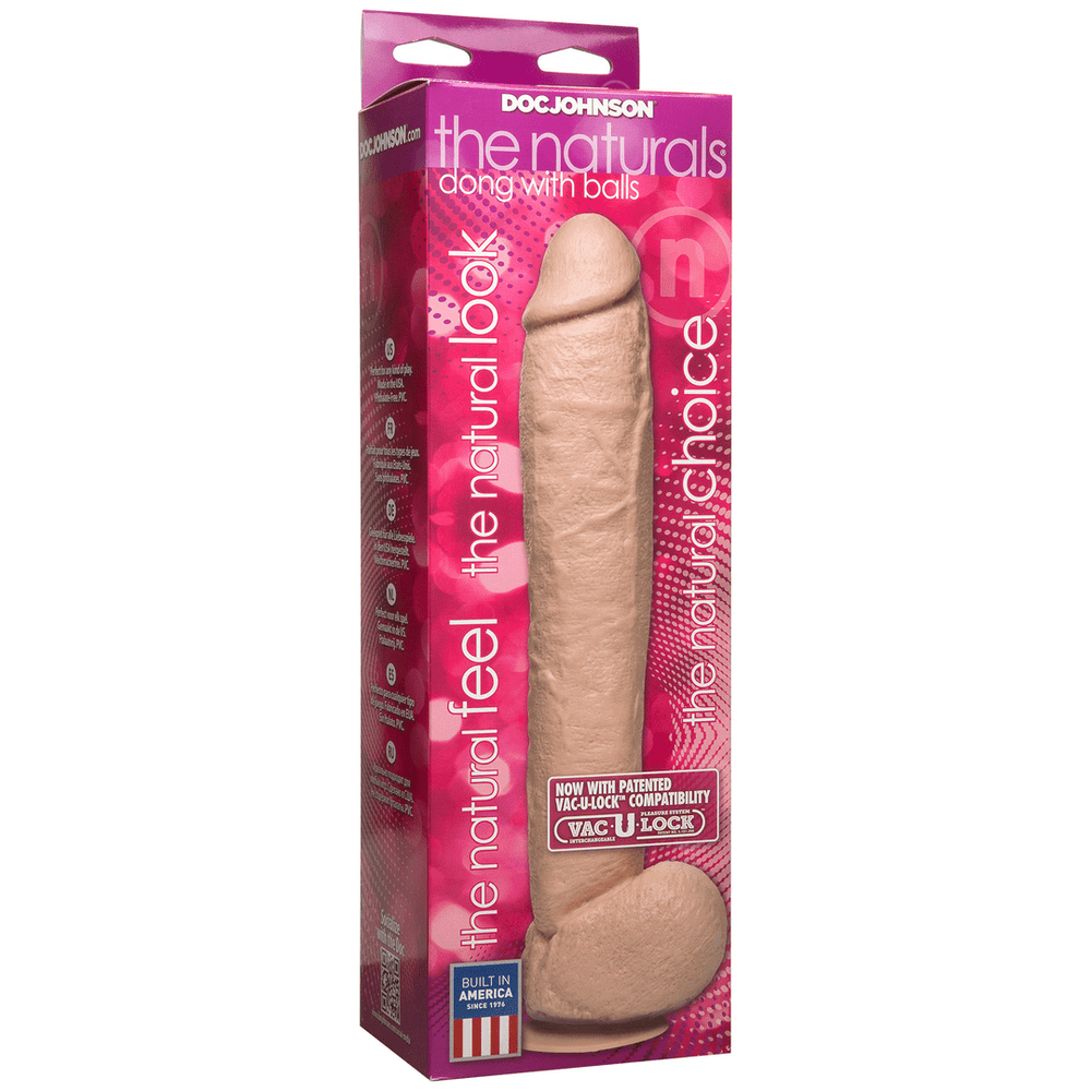 Realistic Dildo with Balls - foto 3