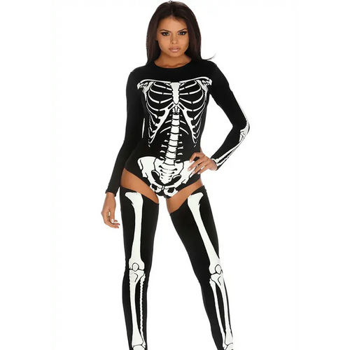 Bad to the Bone - Sexy skelet kostuum