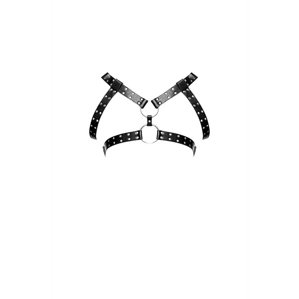 Gemini - Imitation Leather Harness - One Size - Black - foto 4
