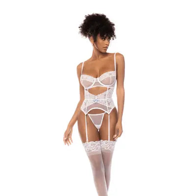 2-delige lingerie Set - S/M - White