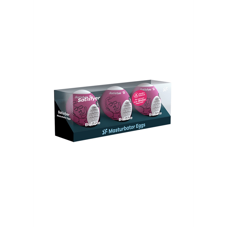 Masturbator Eggs Set - Violet - 3 stuks - foto 2