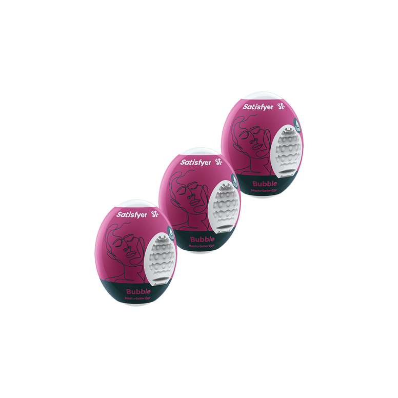 Masturbator Eggs Set - Various - 3 Pieces