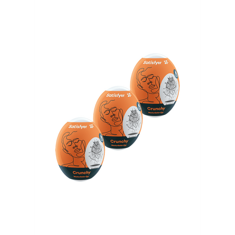 Masturbator Egg Set - Crunchy