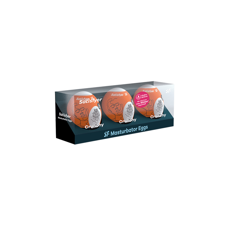 Masturbator Egg Set - Crunchy - 3 stuks - foto 2