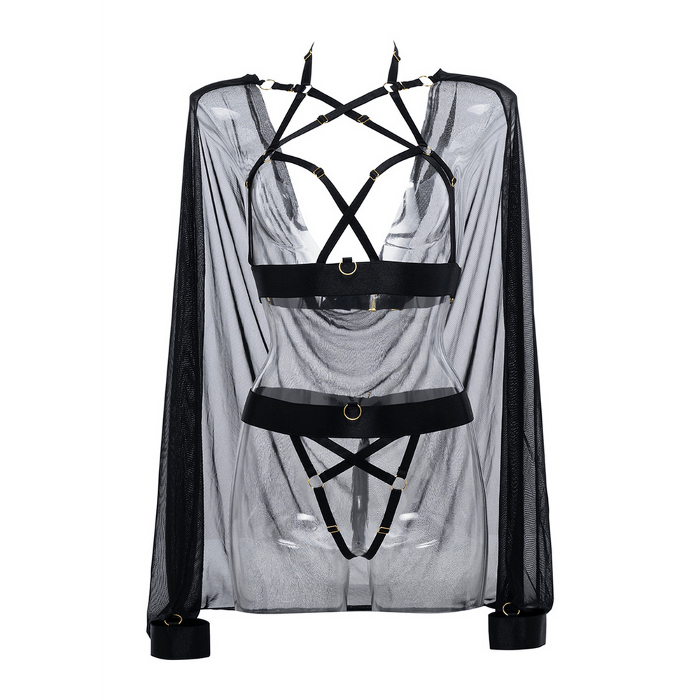 Sweet Little Lies - Harnas Lingerieset - foto 6