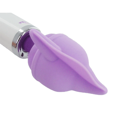 Flutter Tip - Wand Vibrator Accessoire - Paars - foto 2