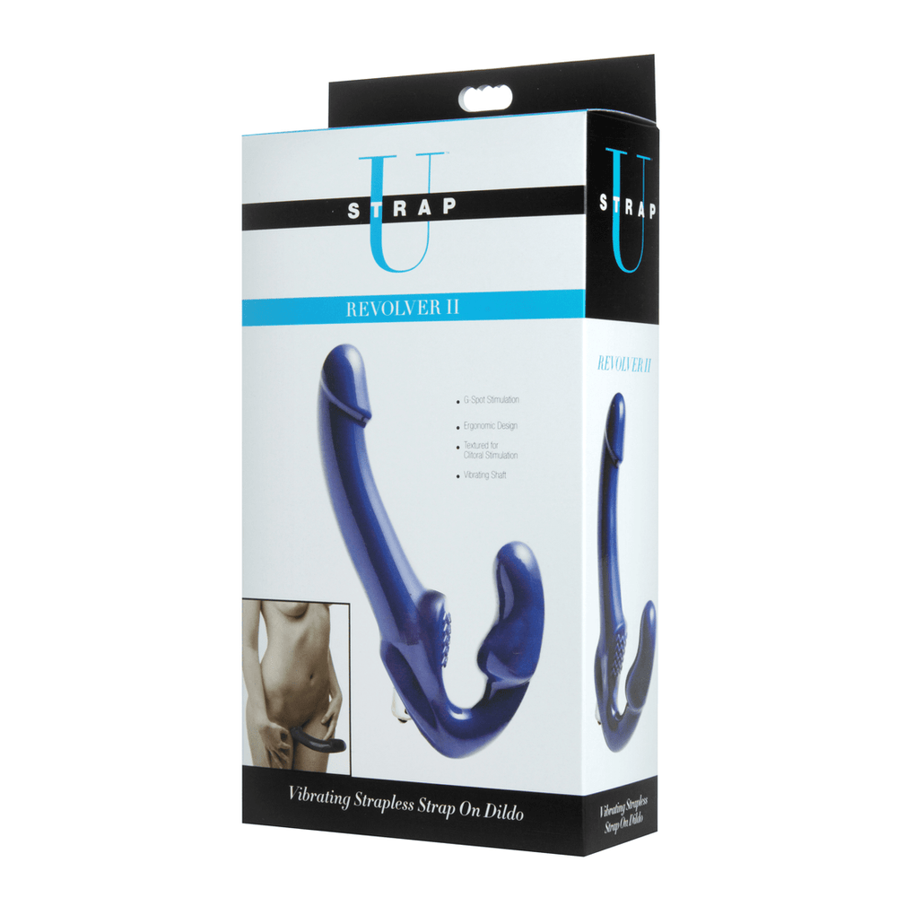 Revolver II Vibrating Strapless Strap On Dildo - foto 3