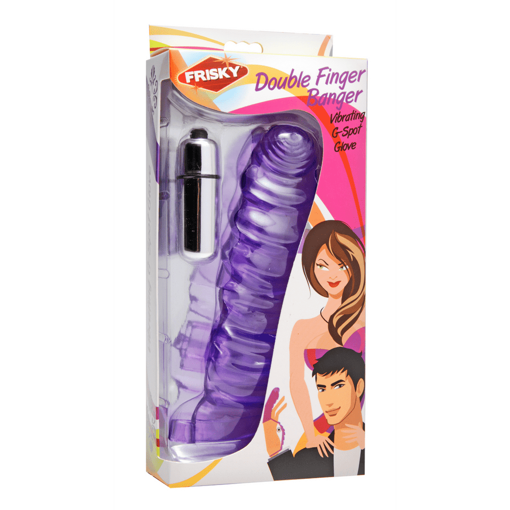 Double Finger Banger - Vibrating G-Spot Glove - foto 3