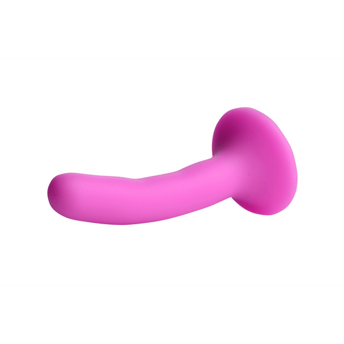 Silicone Strap-On Dildo - S - Pink