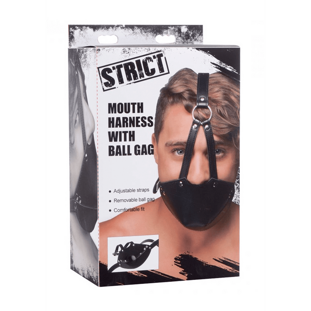Mond Harnas met Ball Gag - foto 5