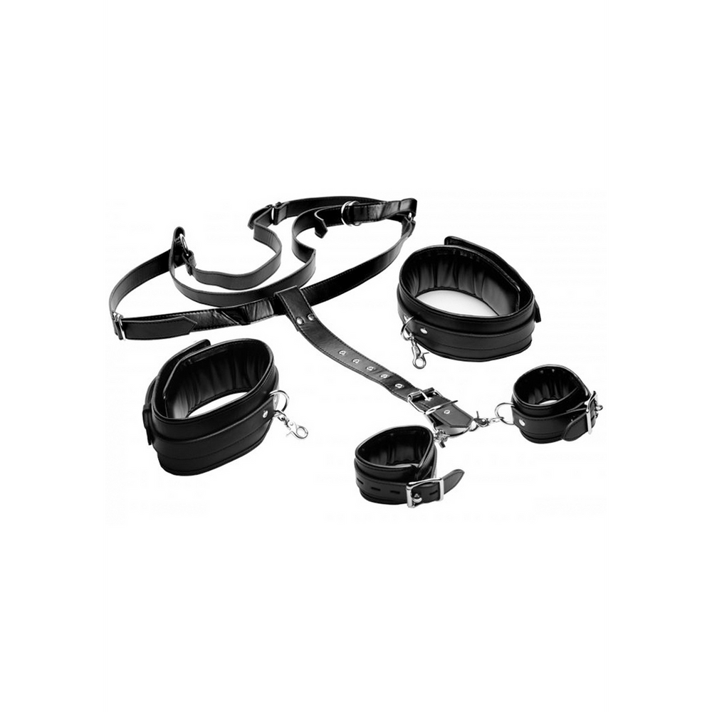 Bondage Sling - Dij Strap met Polsboeien - foto 2