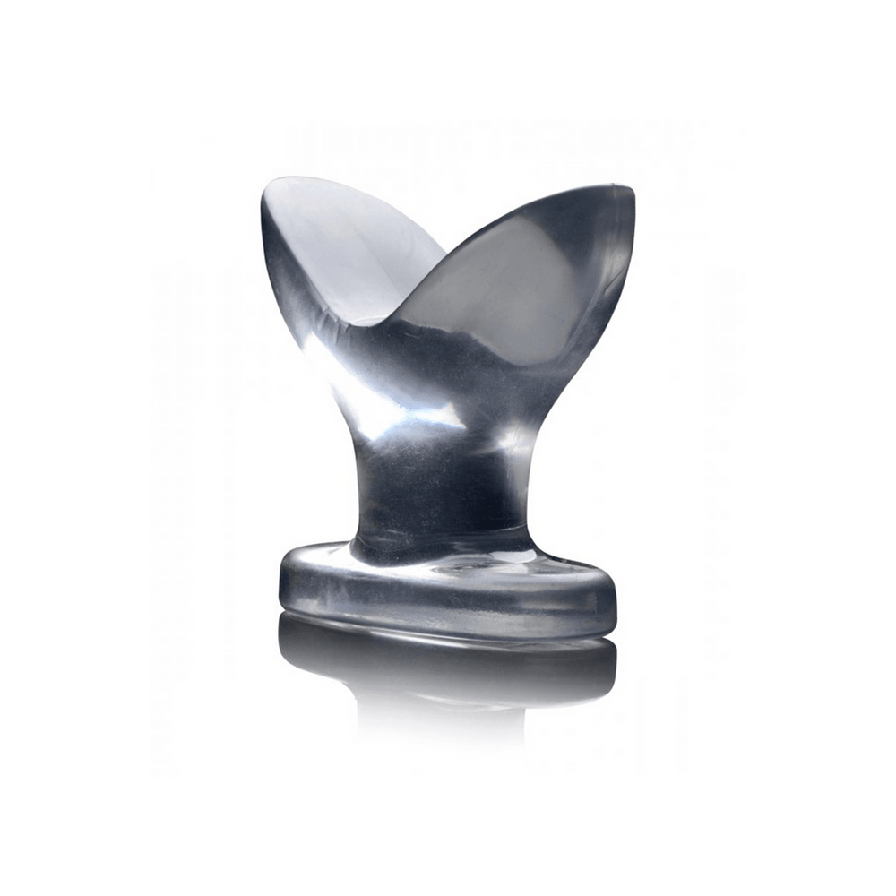 Anchored Clear Butt Plug