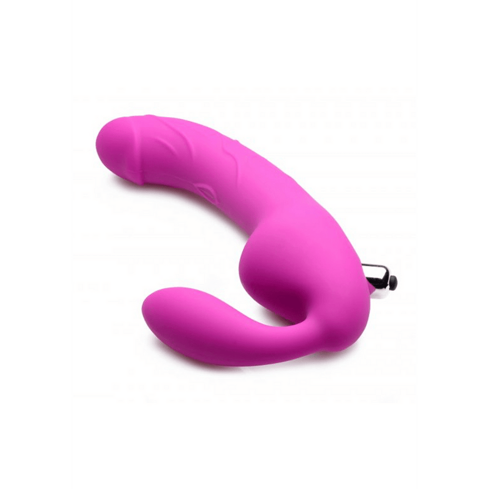 Royal Rider - Vibrerende Siliconen Strapless Strap-On - foto 10