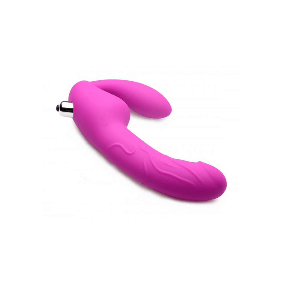 Royal Rider - Vibrerende Siliconen Strapless Strap-On - foto 11
