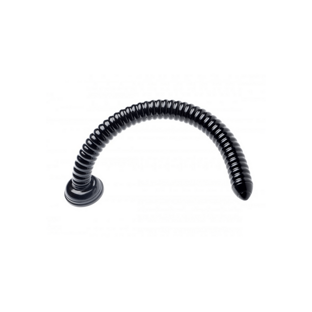 Anal Snake - Geribbelde Dildo - 48 cm - foto 5