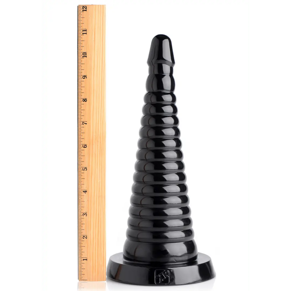 Giant Ribbed Anal Cone - foto 2