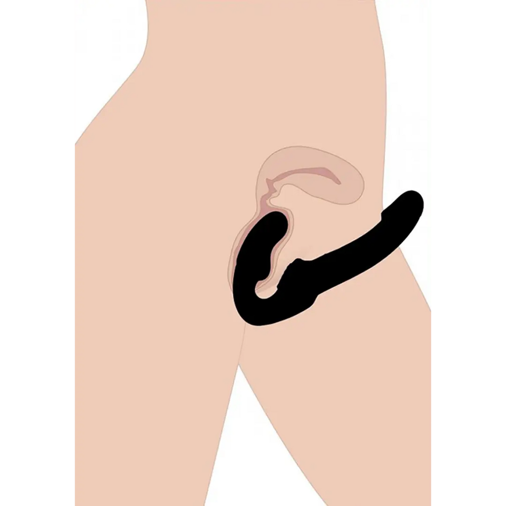 Evoke Super Charged - Vibrerende Strapless Dildo - foto 3