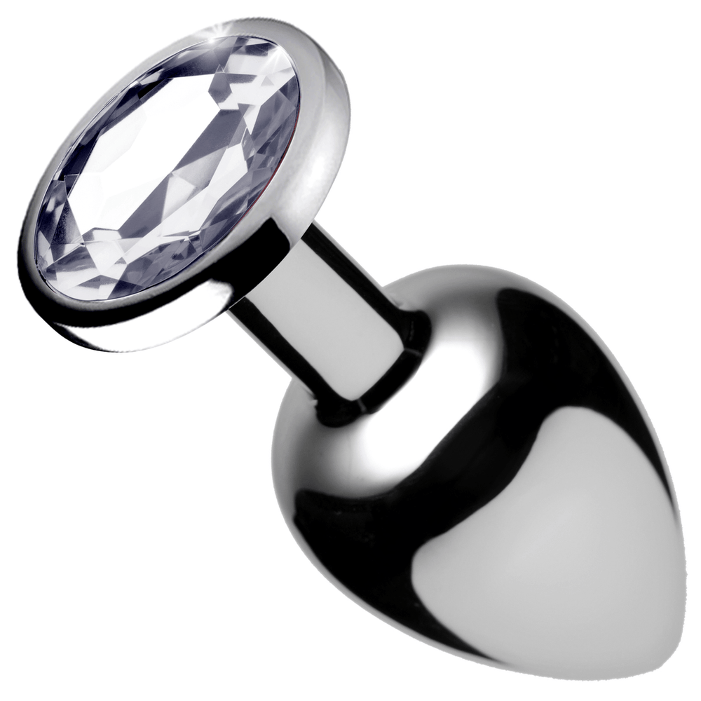 Clear Gem Anal Plug Small - Clear - foto 5
