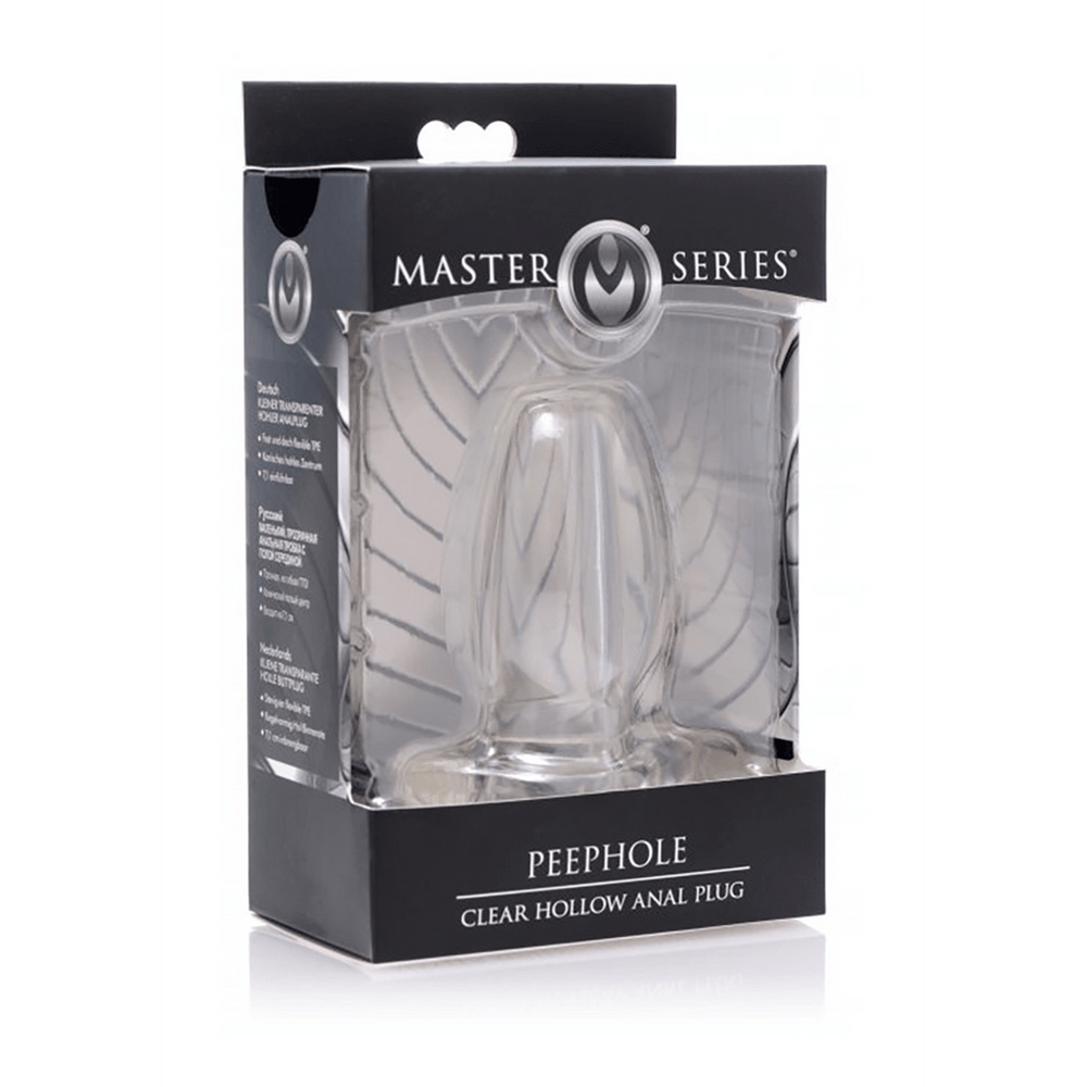 Gape Glory - Transparante Holle Buttplug - foto 3