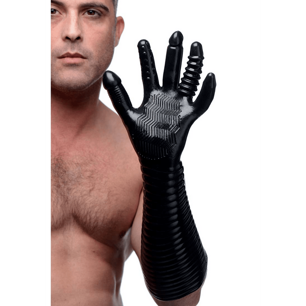 Pleasure Fister - Textured Fisting Glove - foto 4