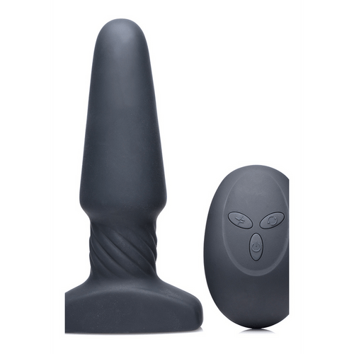 Slim R zachte rimplug - Smooth Rimming Plug with Remote Control