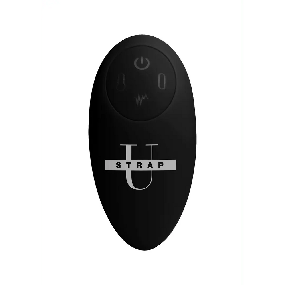 Evoke Ergo-Fit - Opblaasbare en Vibrerende Strapless Strap-On - foto 5