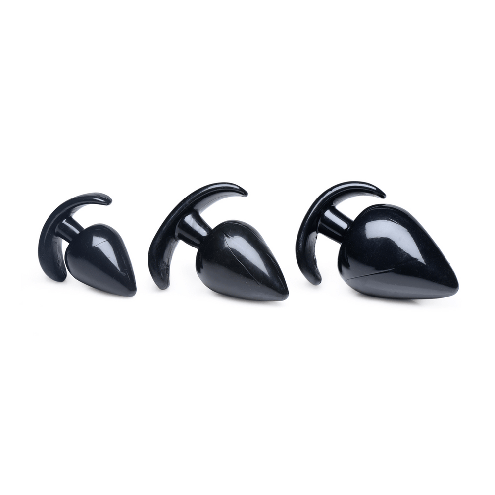 Triple Spades - 3 Piece Anal Plug Set - foto 4