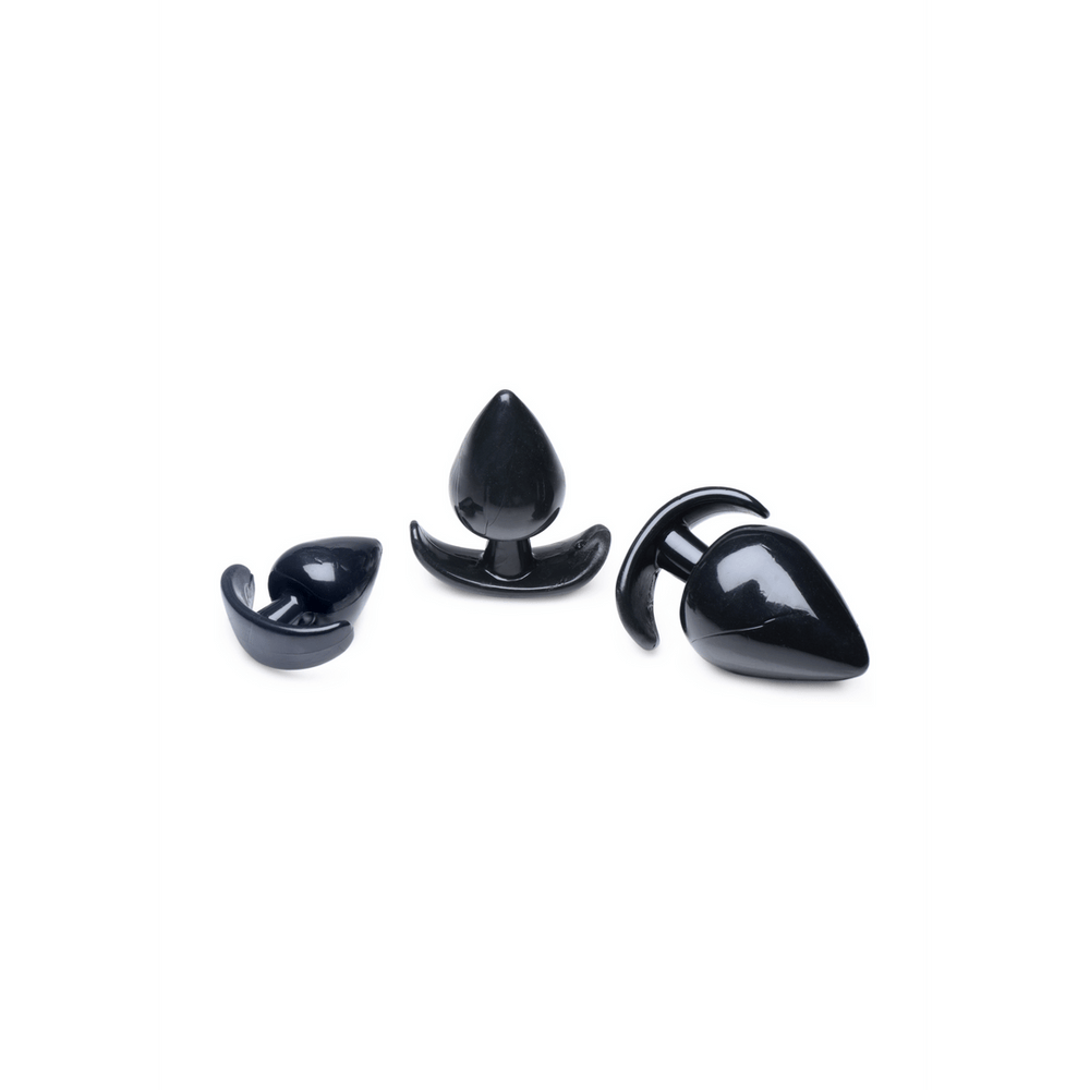 Triple Spades - 3 Piece Anal Plug Set - foto 6