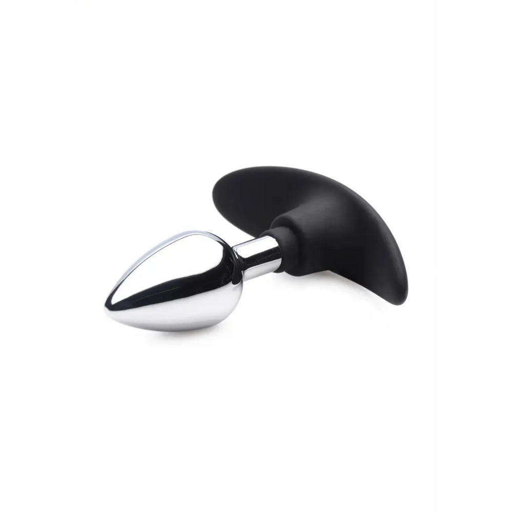 Dark Invader - Metal and Silicone Anal Plug - foto 5