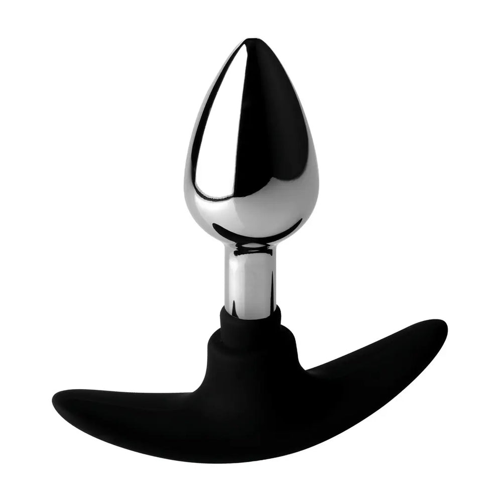 Dark Invader - Metal and Silicone Anal Plug - foto 6