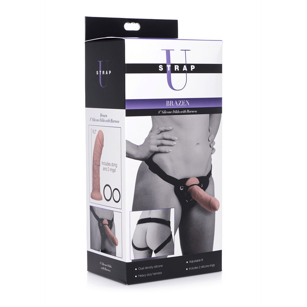 Brazen - Dildo Strap-on - 20 cm - foto 3