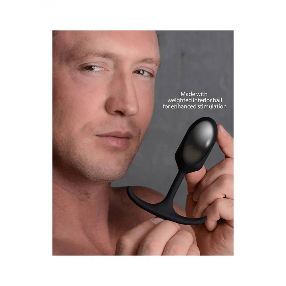 Premium Silicone Weighted Anal Plug - foto 2