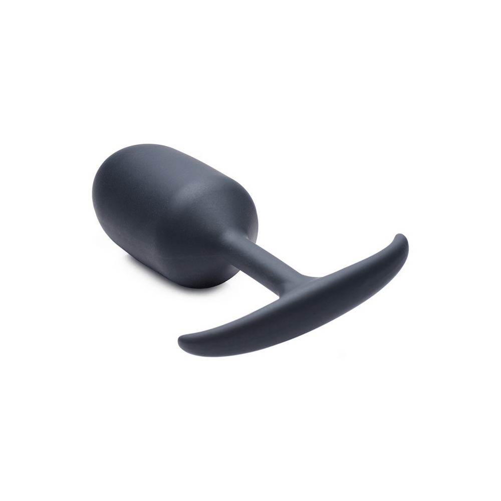 Premium Silicone Weighted Anal Plug - Extra Large - foto 4