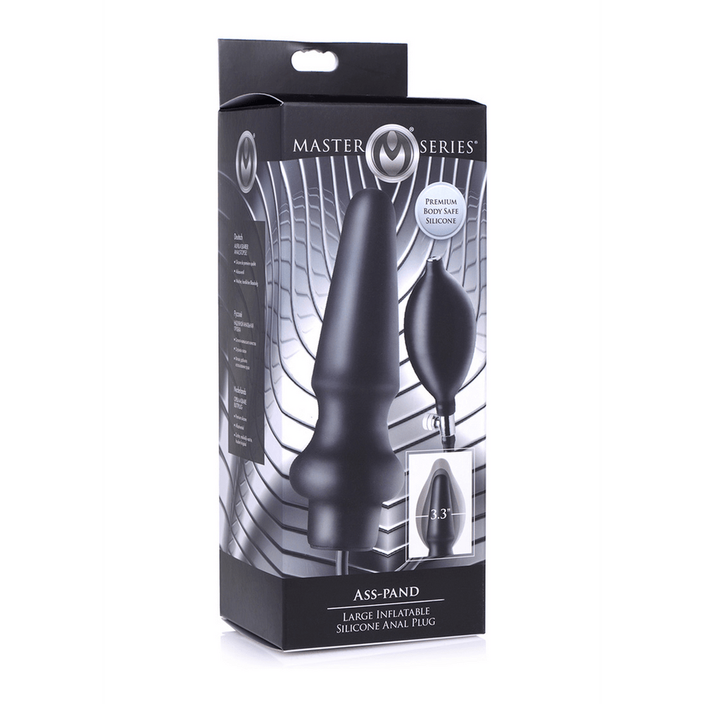 Ass-Pand - Large Inflatable Silicone Anal Plug - foto 3