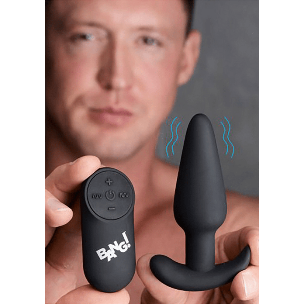 Vibrerende Siliconen Butt Plug met Afstandsbediening - foto 5