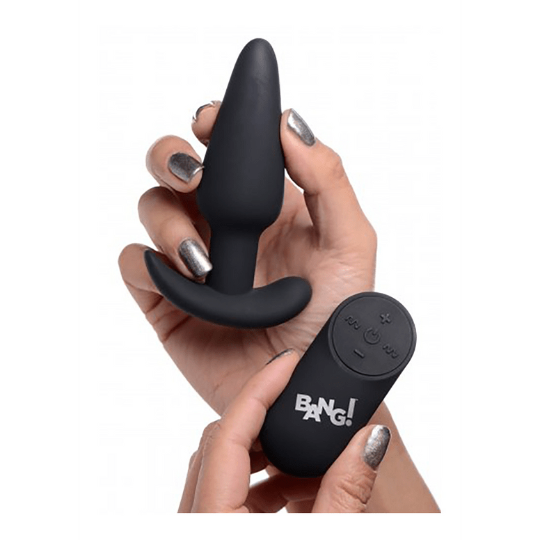 Vibrerende Siliconen Butt Plug met Afstandsbediening - foto 3