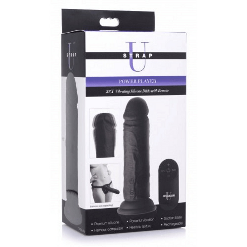 Power Player - Vibrating Dildo with Remote Control - foto 3