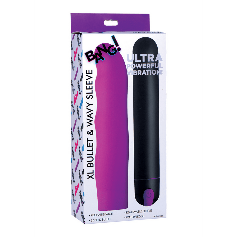 XL Bullet met Wavy Siliconen Sleeve - foto 5