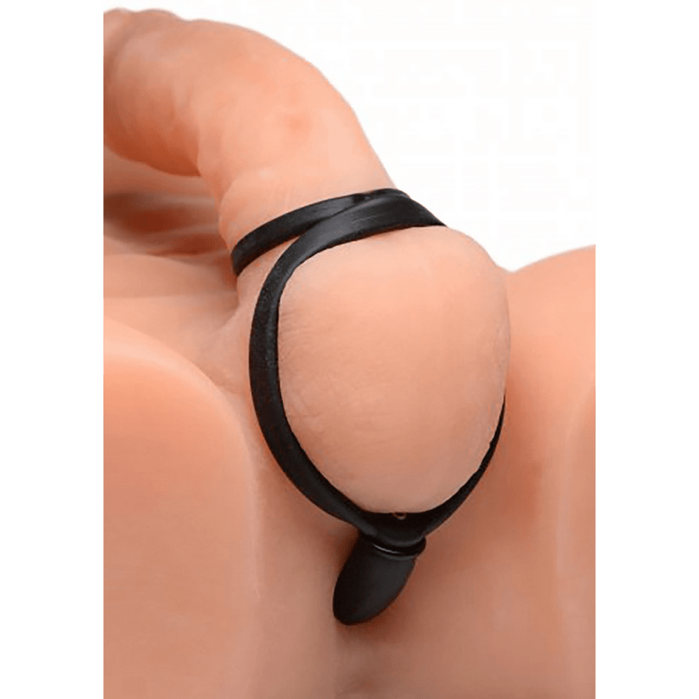 Opblaasbare Anaalplug + Cock and Ball Ring - foto 4