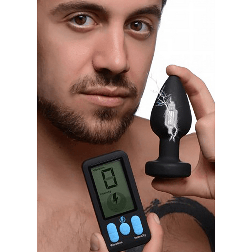 E-Stim Pro - Vibrerende Anaal Plug + Remote - foto 4