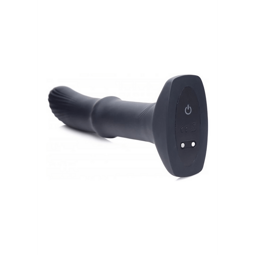 Sliding Shaft - Silicone Vibrator with Remote Control - foto 4