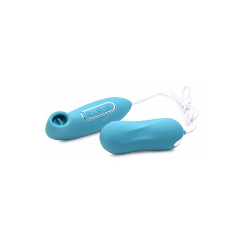 Likkende clitoris stimulator - blauw - XR brand