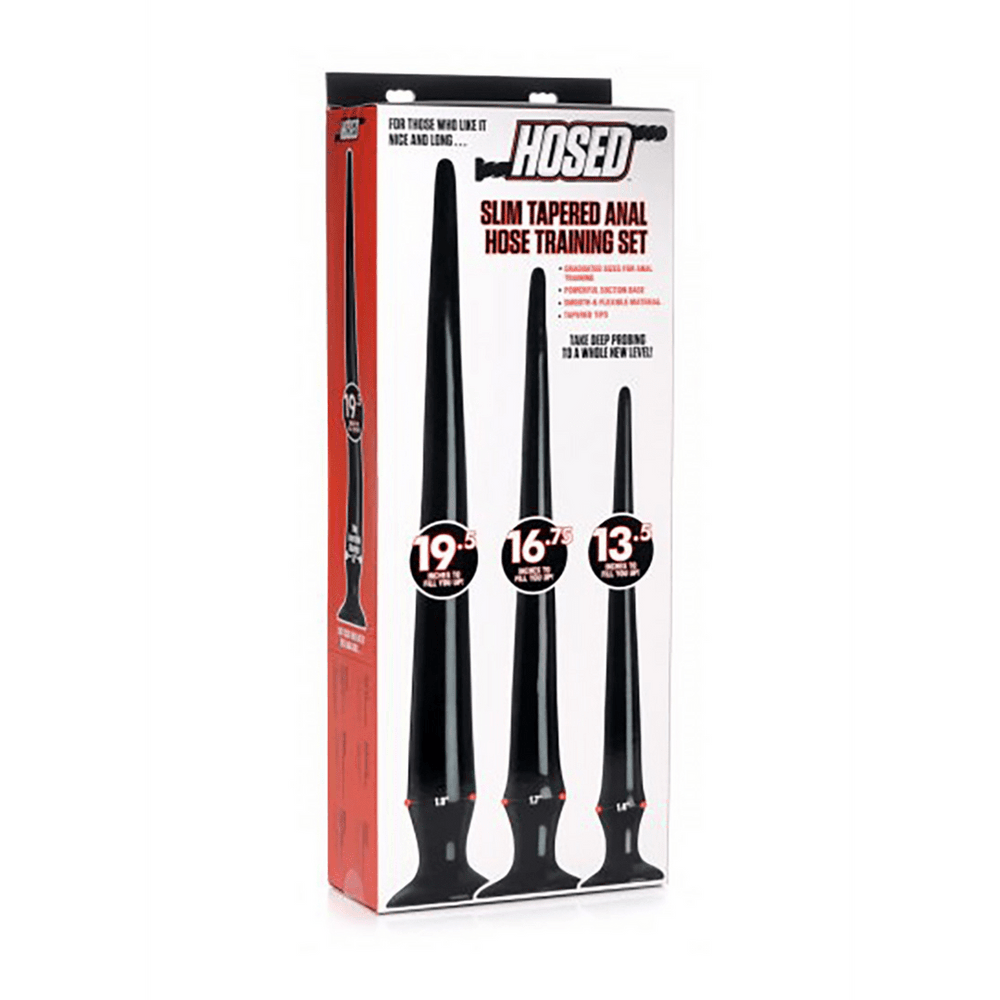Tapered Slim Anal Hose Training Set - foto 3