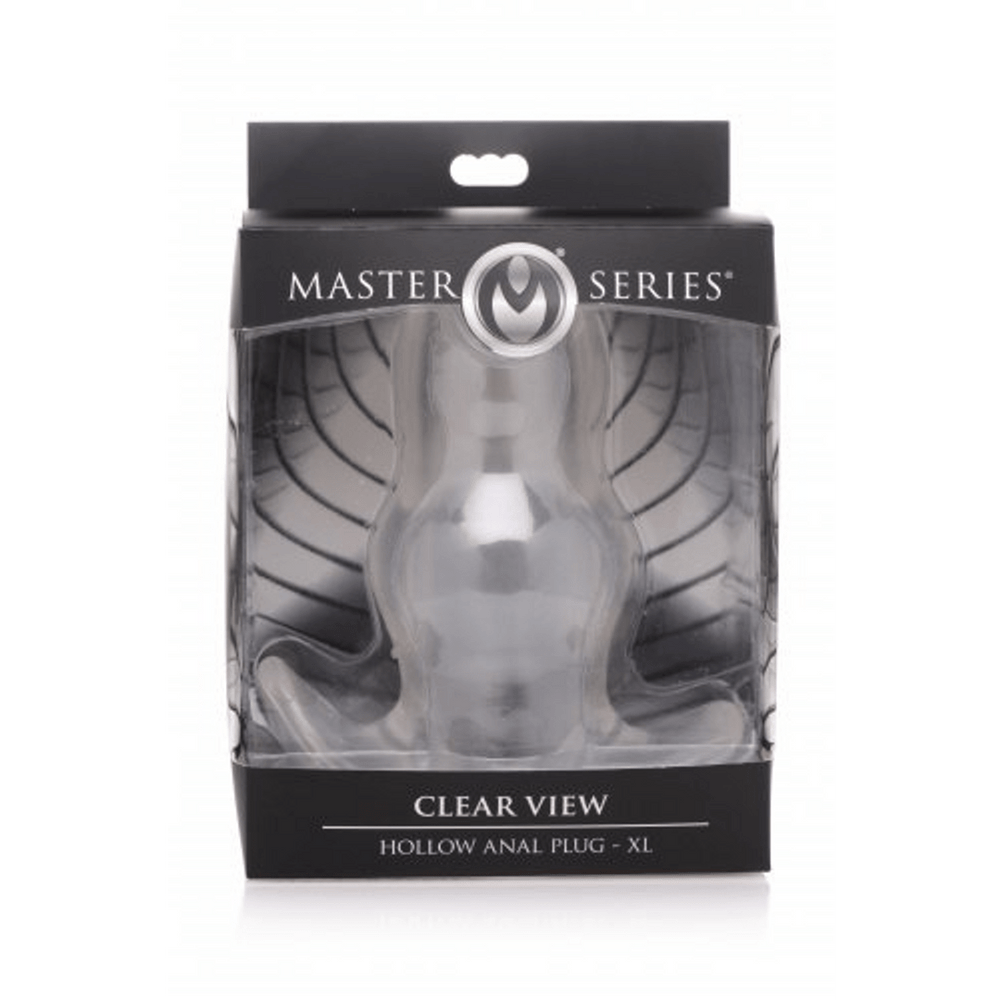 Clear View - Hollow Anal Plug - Extra Large - foto 3