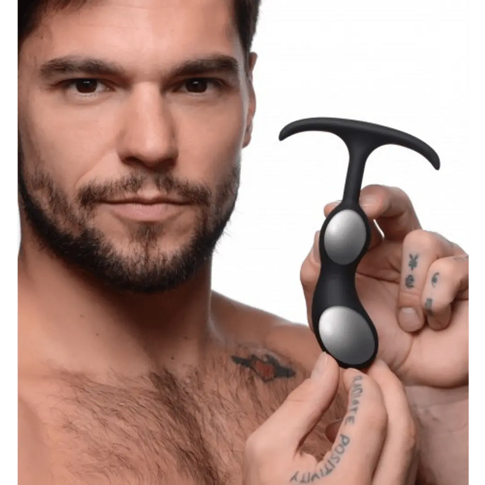 Premium Silicone Weighted Prostate Plug - foto 2