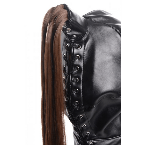 Bondage Masker - Ponytail - foto 2