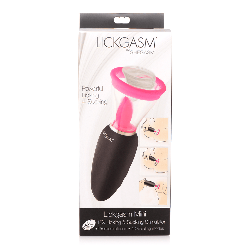 Lickgasm mini - Likkende en Zuigende Vibrator - foto 5