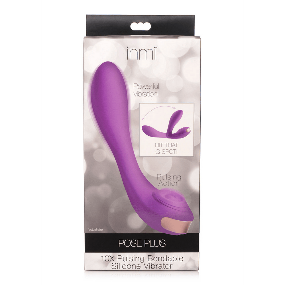 Pose Plus - Bendable Pulsed Silicone Vibrator - foto 3