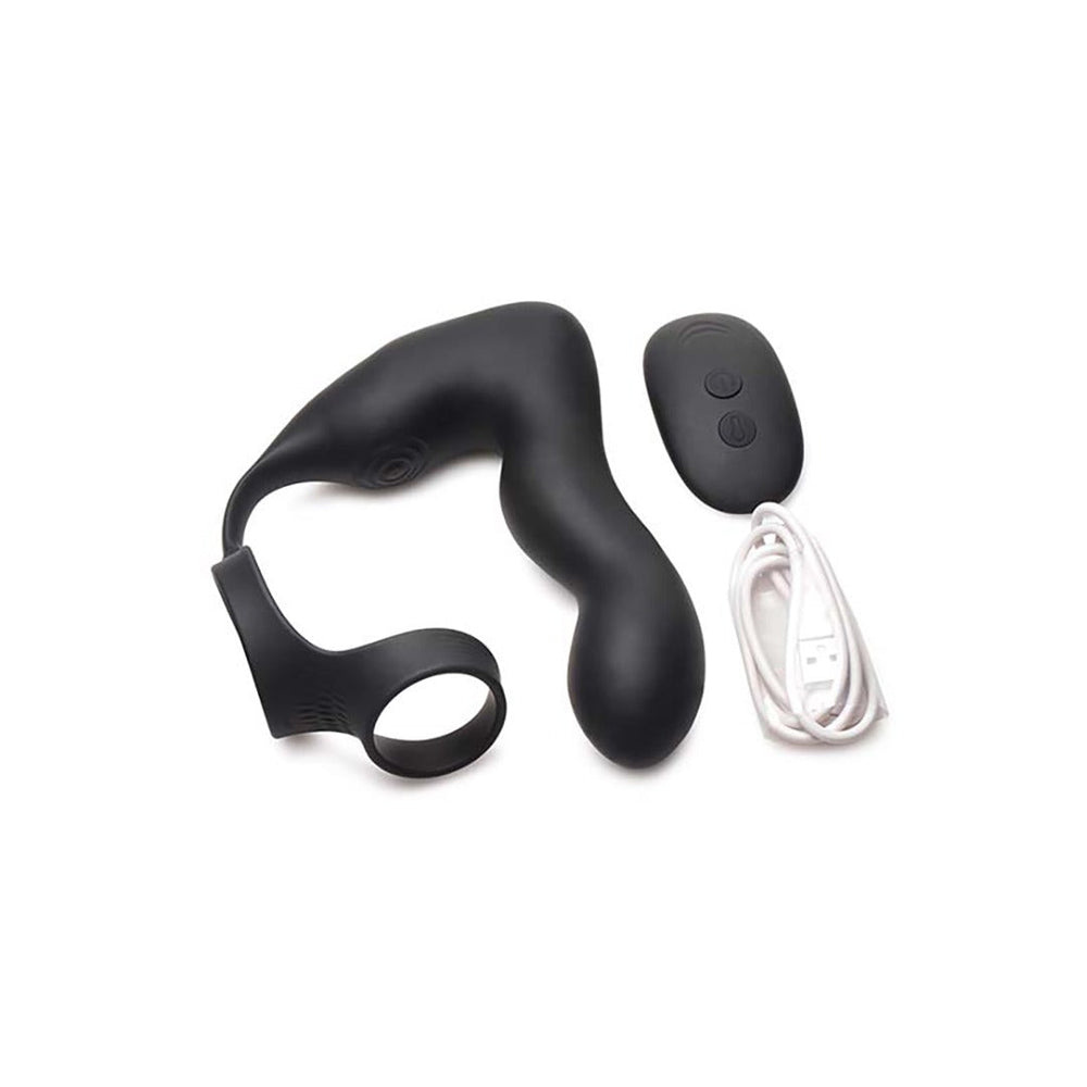 Opblaasbare Prostaatstimulator met Penis- en Balring - foto 3