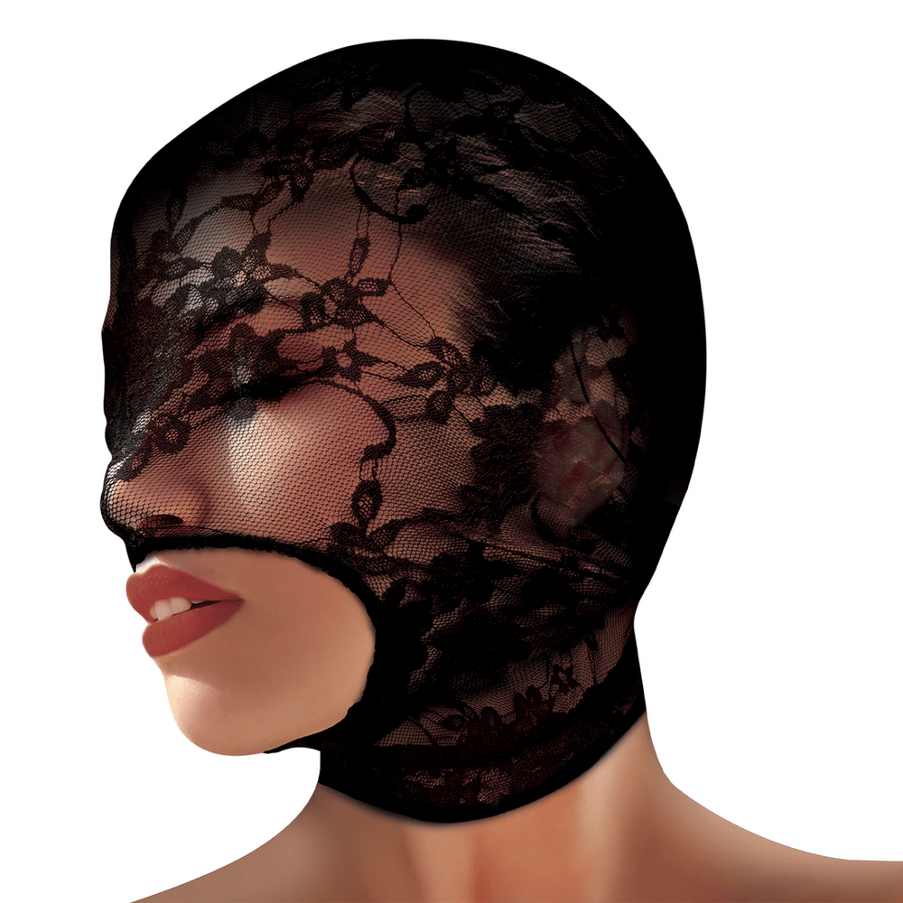 Lace Seduction - Lace Bondage Mask - foto 2